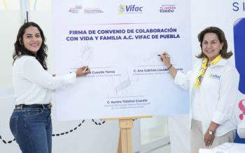Suma Lupita Cuautle esfuerzos para brindar más apoyos a familias de San Andrés Cholula